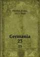 Germania. 23, Pfeiffer, Franz, 1815-1868 
