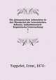 Die alemannischen Lehnwrter in den Mundarten der franzsischen Schweiz; kulturhistorisch-linguistische Untersuchung. 1, Tappolet, Ernst, 1870- 