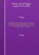 Letters from Italy : describing the manners, customs, antiquities, paintings, &c. of that country, in the years MDCCLXX and MDCCLXXI : to a friend residing in France, Miller, Anna Riggs, Lady 1741-1781 