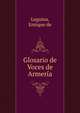 Glosario de Voces de Armeria, Leguina, Enrique de 