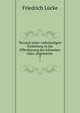 Versuch einer vollstndigen Einleitung in die Offenbarung des Johannes: Oder, allgemeine .. 1, Friedrich Lucke 