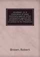 Jerubbaal : or, A vindication of sober testimony against sinful complyance against the exceptions of Mr. Tombes in answer to his Theodulia, Brown, Robert 