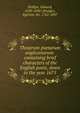 Theatrum poetarum anglicanorum: containing brief characters of the English poets, down to the year 1675, Phillips, Edward, 1630-1696?,Brydges, Egerton, Sir, 1762-1837 
