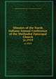 Minutes of the North Indiana Annual Conference of the Methodist Episcopal Church. yr.1919, Methodist Episcopal Church. North Indiana Conference 