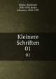 Kleinere Schriften. 01, K?hler, Reinhold, 1830-1892,Bolte, Johannes, 1858-1937 
