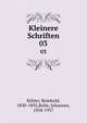 Kleinere Schriften. 03, K?hler, Reinhold, 1830-1892,Bolte, Johannes, 1858-1937 