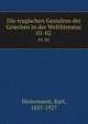 Die tragischen Gestalten der Griechen in der Weltliteratur. 01-02, Heinemann, Karl, 1857-1927 