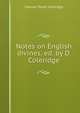 Notes on English divines, ed. by D. Coleridge, Samuel Taylor Coleridge 