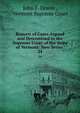 Reports of Cases Argued and Determined in the Supreme Court of the State of Vermont: New Series .. 24, John F. Deane , Vermont Supreme Court 