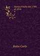 Storia d'Italia dal 1789, al 1814, Botta Carlo 