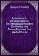 Anatomisch-physiologische Untersuchungen uber die Retina des Menschen und der Wirbelthiere, Heinrich Muller 