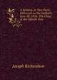 A Sermon, in Two Parts, Delivered on the Sabbath, June 28, 1856: The Close of the Fiftieth Year ., Joseph Richardson 