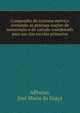 Compendio de systema metrico contendo as precisas nocoes de numeracao e de calculo coordenado para uso das escolas primarias, Affreixo, Jos? Maria da Gra?a 