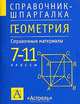 Геометрия. 7-11классы. Справочные материалы, 