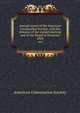 Annual report of the American Colonization Society, with the minutes of the annual meeting and of the Board of Directors. 1820, American Colonization Society 