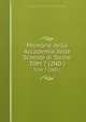 Memorie della Accademia delle Scienze di Torino. TOM 7 (2ND ), Reale accademia delle scienze di Torino,Accademia delle scienze di Torino 