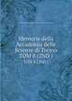 Memorie della Accademia delle Scienze di Torino. TOM 8 (2ND ), Reale accademia delle scienze di Torino,Accademia delle scienze di Torino 