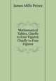 Mathematical Tables, Chiefly to Four Figures: Chiefly to Four Figures, James Mills Peirce 