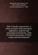 How Canada is governed : a short account of its executive, legislative, judicial and municipal institutions, with an historical outline of their origin and development, Bourinot, John George, Sir, 1837-1902,Gisborne, Francis Hernaman, b. 1858 