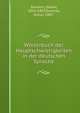 Worterbuch der Hauptschwierigkeiten in der deutschen Sprache, Sanders, Daniel, 1819-1897,Dumcke, Julius, 1867- 