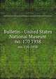Bulletin - United States National Museum. no. 170 1938, United States National Museum,Smithsonian Institution,United States. Dept. of the Interior 