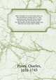 Holy thoughts on a God made man; or, the mysterious Trinity prov'd : also reasons given, that the wise creator fram'd not the universal all, only for the benefit of this earthly globe, but likewise for many other worlds ., Povey, Charles, 1652-1743 