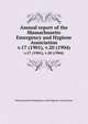 Annual report of the Massachusetts Emergency and Hygiene Association. v.17 (1901), v.20 (1904), Massachusetts Emergency and Hygiene Association 