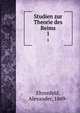 Studien zur Theorie des Reims. 1, Ehrenfeld, Alexander, 1869- 
