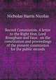 Record Commission. A letter to the Right Hon. Lord Brougham and Vaux . on the constitution and proceedings of the present commission for the public records, Nicolas, Nicholas Harris Sir 