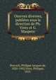 Oeuvres diverses, publiees sous la direction de Ph. Virey et G. Maspero, Horrack, Philippe Jacques de, 1820-1902,Virey, Philippe, 1853- 