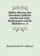 Bilder-Brevier der Dresdner Gallerie poems mit orig. Radirungen von H. Burkner u. A., Rudolf Julius B . H?bner 
