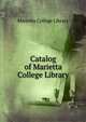Catalog of Marietta College Library, Marietta College Library 