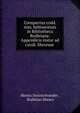 Conspectus codd. mss. hebraeorum in Bibliotheca Bodleiana: Appendicis instar ad catall. librorum ., Moritz Steinschneider , Bodleian library 