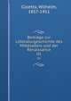 Beitrge zur Litteraturgeschichte des Mittelalters und der Renaissance. 01, Cloetta, Wilhelm, 1857-1911 