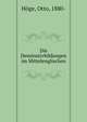Die Deminutivbildungen im Mittelenglischen, H?ge, Otto, 1880- 