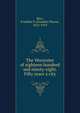 The Worcester of eighteen hundred and ninety-eight. Fifty years a city, Rice, Franklin P. (Franklin Pierce), 1852-1919 