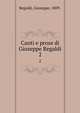 Canti e prose di Giuseppe Regaldi. 2, Regaldi, Giuseppe, 1809- 