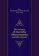 Dictionary of Worcester (Massachusetts) and its vicinity, Rice, Franklin P. (Franklin Pierce), 1852-1919 