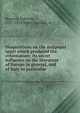 Disquisitions on the antipapal spirit which produced the reformation; its secret influence on the literature of Europe in general, and of Italy in particular, Rossetti, Gabriele, 1783-1854,Ward, Caroline, tr 