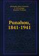 Punahou, 1841-1941, Alexander, Mary Charlotte, b. 1874,Dodge, Charlotte Peabody 