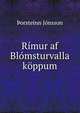 Rimur af Blomsturvalla koppum, Torsteinn Jonsson 