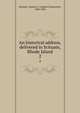 An historical address, delivered in Scituate, Rhode Island. 2, Beaman, Charles C. (Charles Cotesworth), 1840-1900 