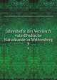 Jahreshefte des Vereins fr vaterlndische Naturkunde in Wrttemberg. 9, Verein f©r vaterl©?ndische Naturkunde in W©rttemberg,Staatliches Museum f©r Naturkunde in Stuttgart. Jahrbuch 
