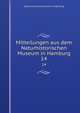 Mitteilungen aus dem Naturhistorischen Museum in Hamburg. 14, Naturhistorisches Museum in Hamburg 