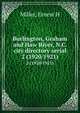 Burlington, Graham and Haw River, N.C. city directory serial. 2 (1920/1921), Ernest H. Miller 