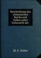 Beschreibung des chinesischen Reichs und Volkes nebst Uebersicht der ., M. F. Zeller 