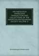 ARCHAEOLOGIA AMERICANA TRANSACTION AND COLLECTIONS OF THE AMERICAN ANTIQUARIAN SOCIETY VOLUME II, Archeologia Americana 