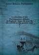 A collection of the Parliamentary debates in England : from the year M, DC, LXVIII to the present time. 9, Great Britain. Parliament 