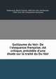Guillaume du Vair: De l'eloquence fran?oise; ?d. critique, pr?c?d?e d'une ?tude sur la trait? du Du Vair, Radouant, Ren? Charles, 1862-,Du Vair, Guillaume, 1556-1621 De l'eloquence fran?oise 