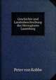 Geschichte und Landesbeschreibung des Herzogtums Lauenburg, Peter von Kobbe 